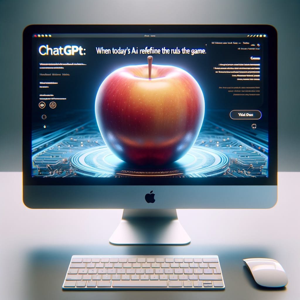 Apple face à ChatGPT : Quand l’IA d’aujourd’hui redéfinit les règles du jeu